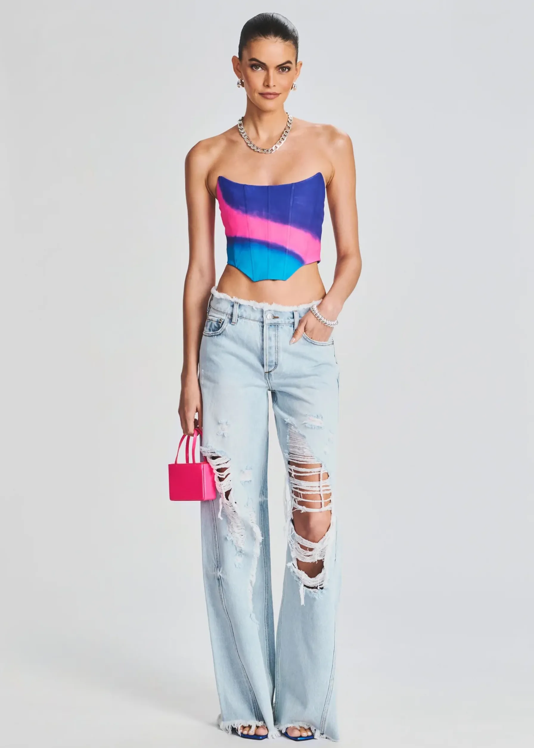 Retrofete Mountain Wide Leg Jean Skylight Clearance