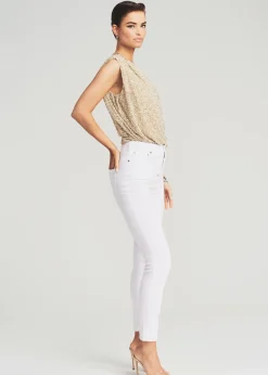 Retrofete Myles Sequin Top Sage Clearance
