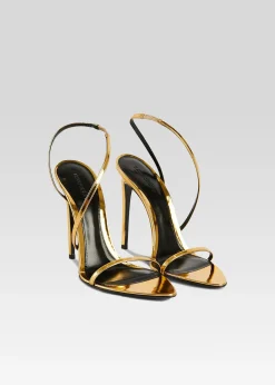 Retrofete Naomi Sandal Gold Flash Sale