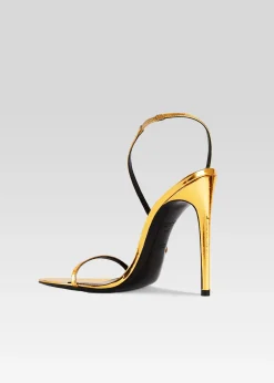 Retrofete Naomi Sandal Gold Flash Sale