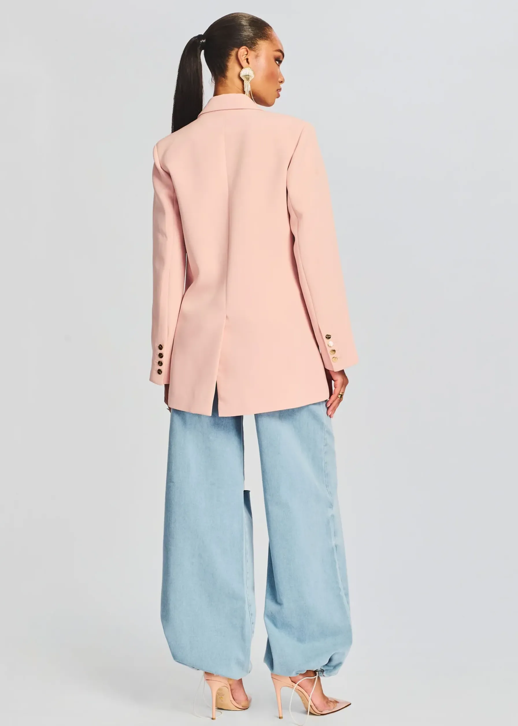 Retrofete Natal Blazer Dusty Peach Sale