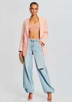 Retrofete Natal Blazer Dusty Peach Cheap