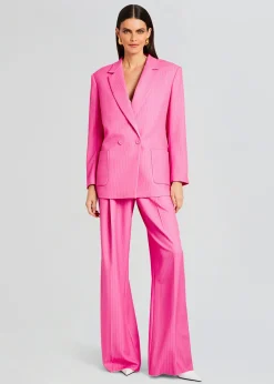 Retrofete Natasha Blazer Pink/White Stripe Cheap