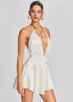 Retrofete Natasha Dress Ivory Sale