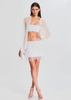 Retrofete Nikos Top White Pearl Cheap