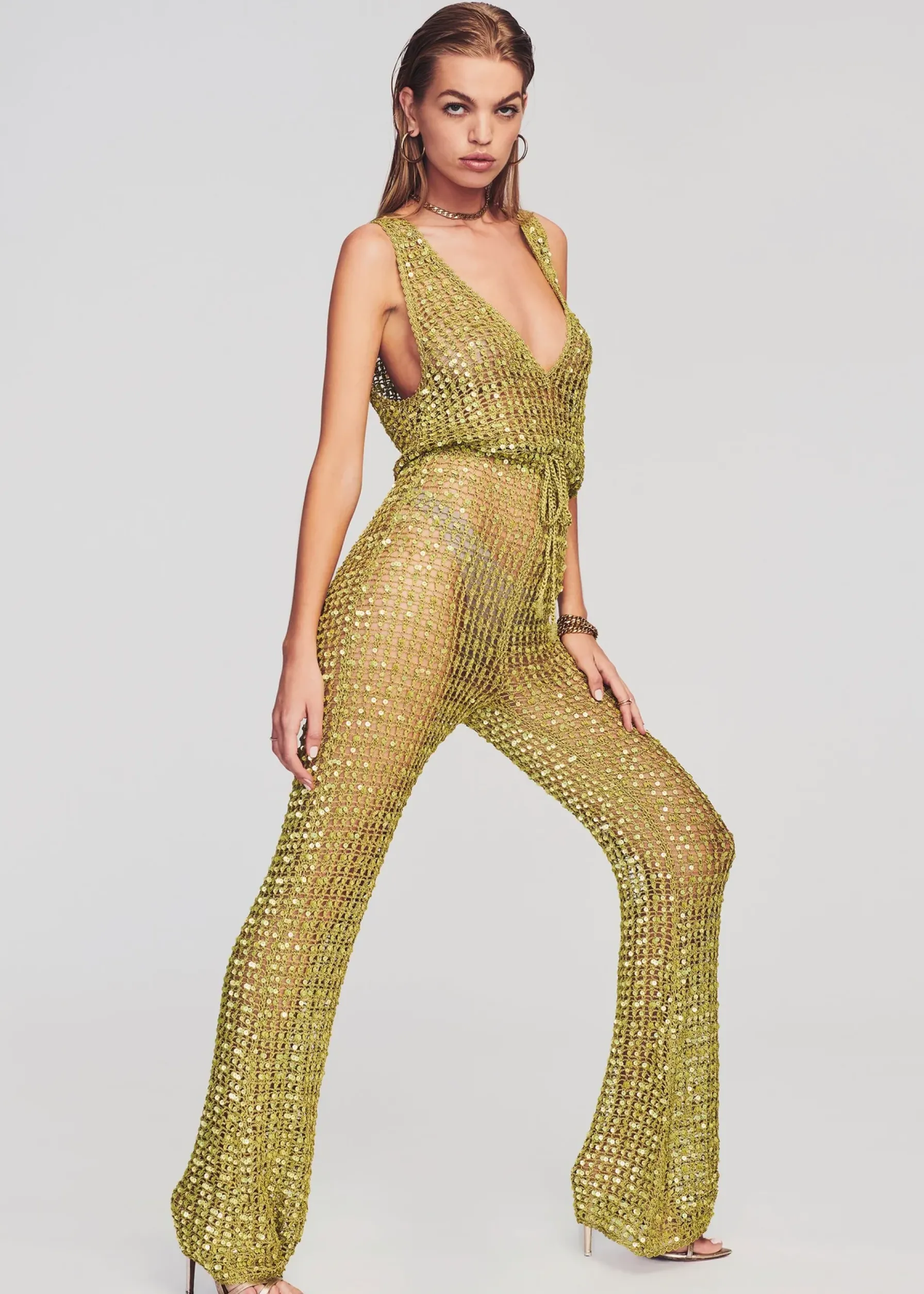 Retrofete Nirvana Jumpsuit Pistachio Sale