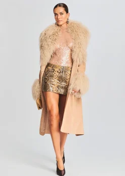 Retrofete Nora Coat Tannin New