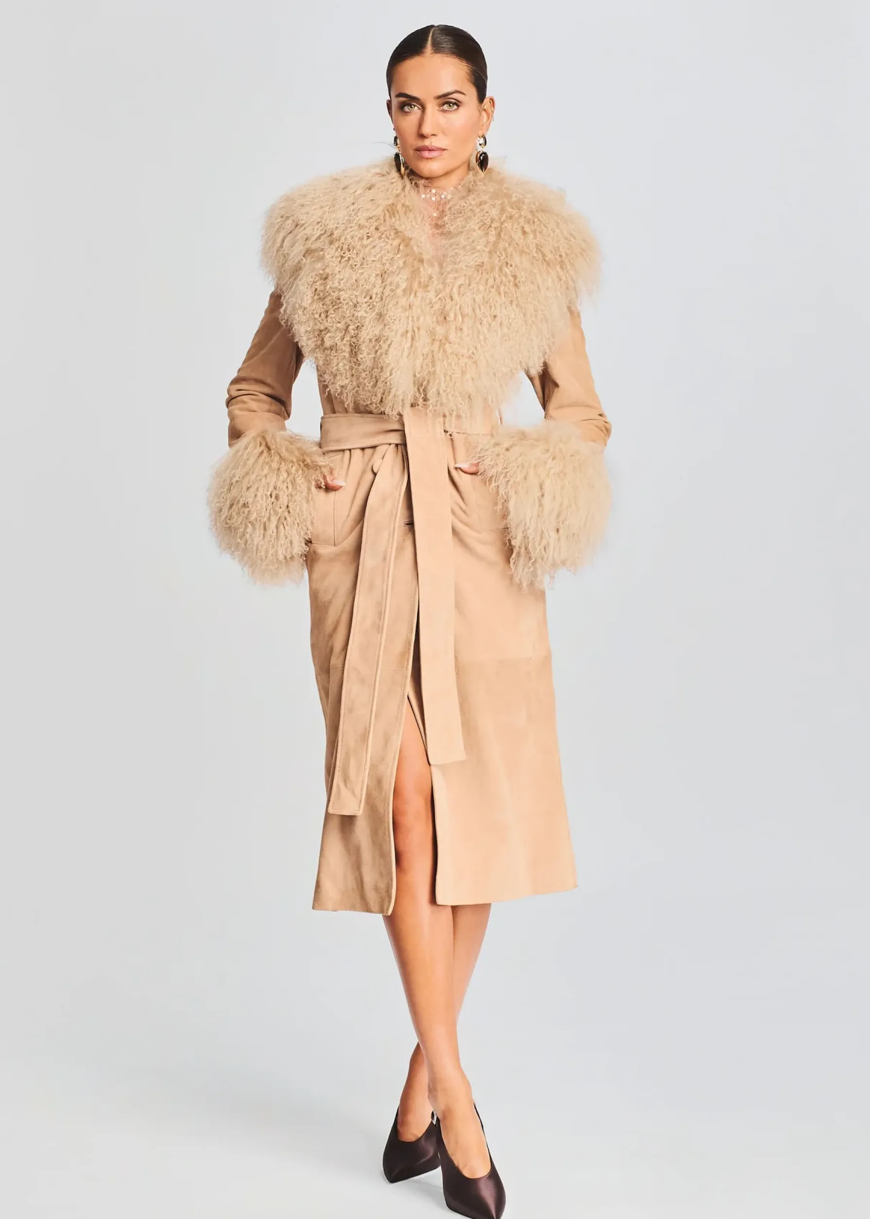Retrofete Nora Coat Tannin Hot