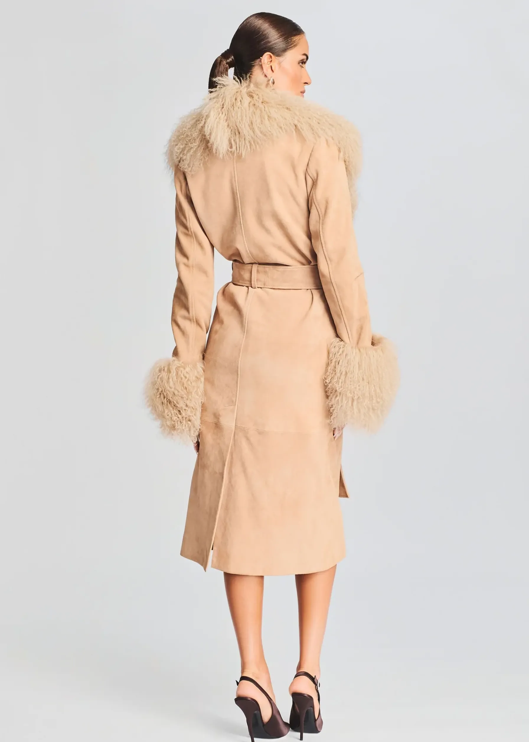 Retrofete Nora Coat Tannin Hot