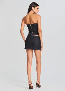 Retrofete Nyla Denim Skirt Rinse New