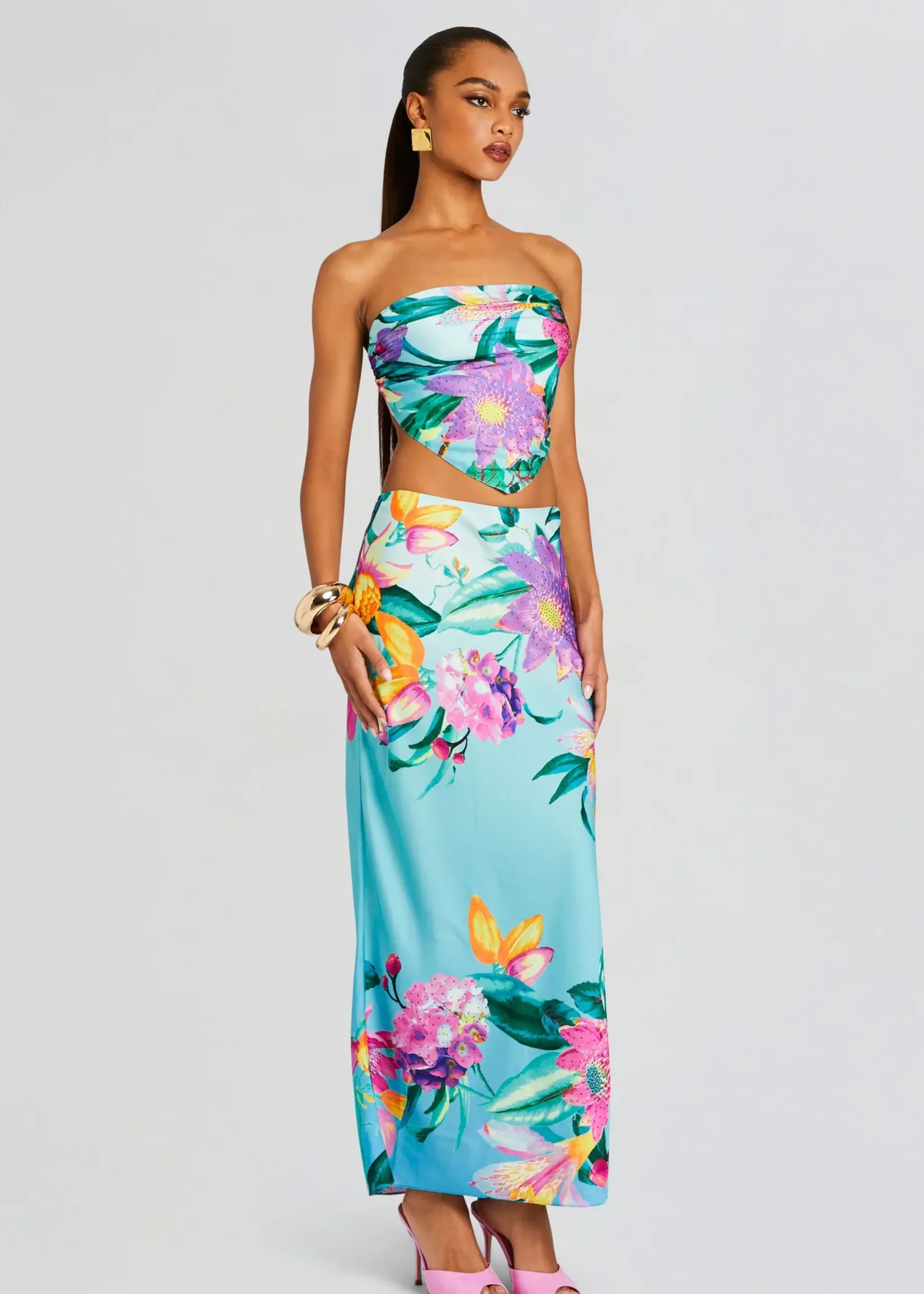 Retrofete Ocean Skirt Turquoise Store
