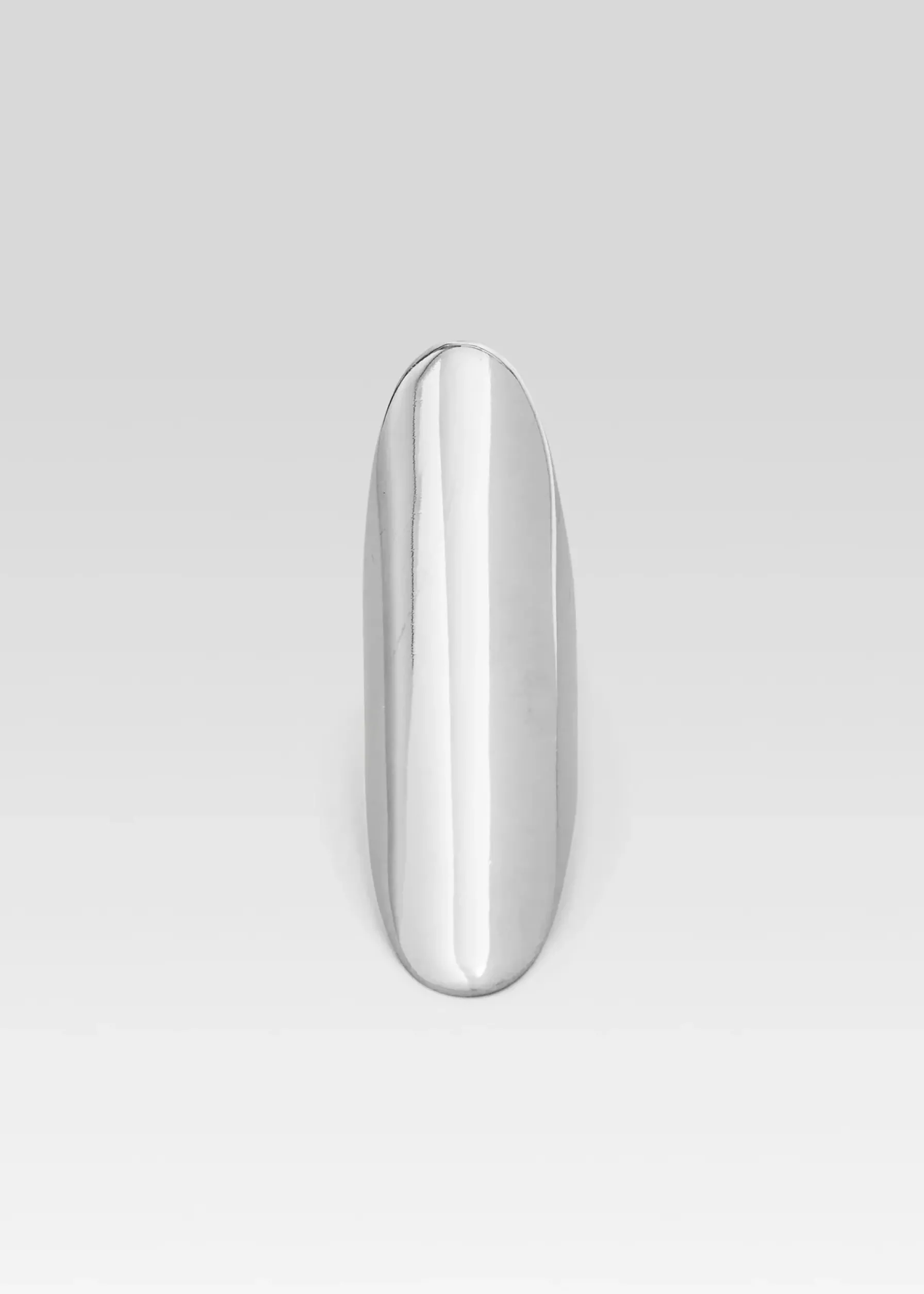 Retrofete Oval Finger Ring Silver Shop
