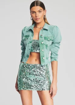 Retrofete Percy Skirt Turquoise Powder Cheap