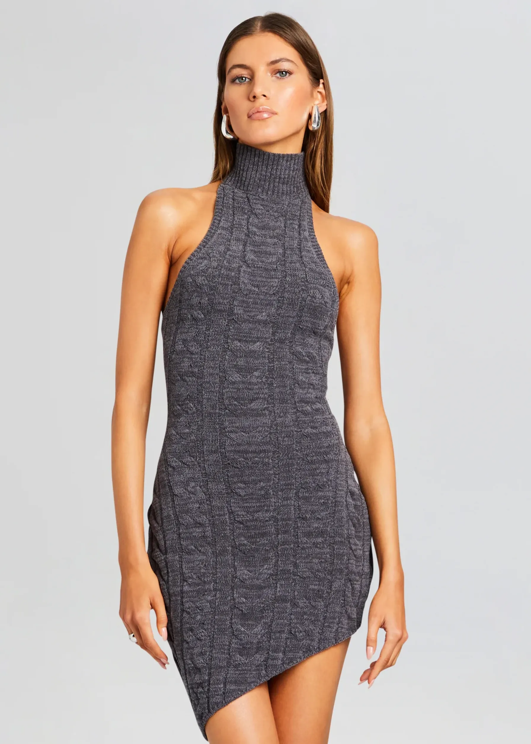 Retrofete Perri Sweater Dress Pewter Best Sale