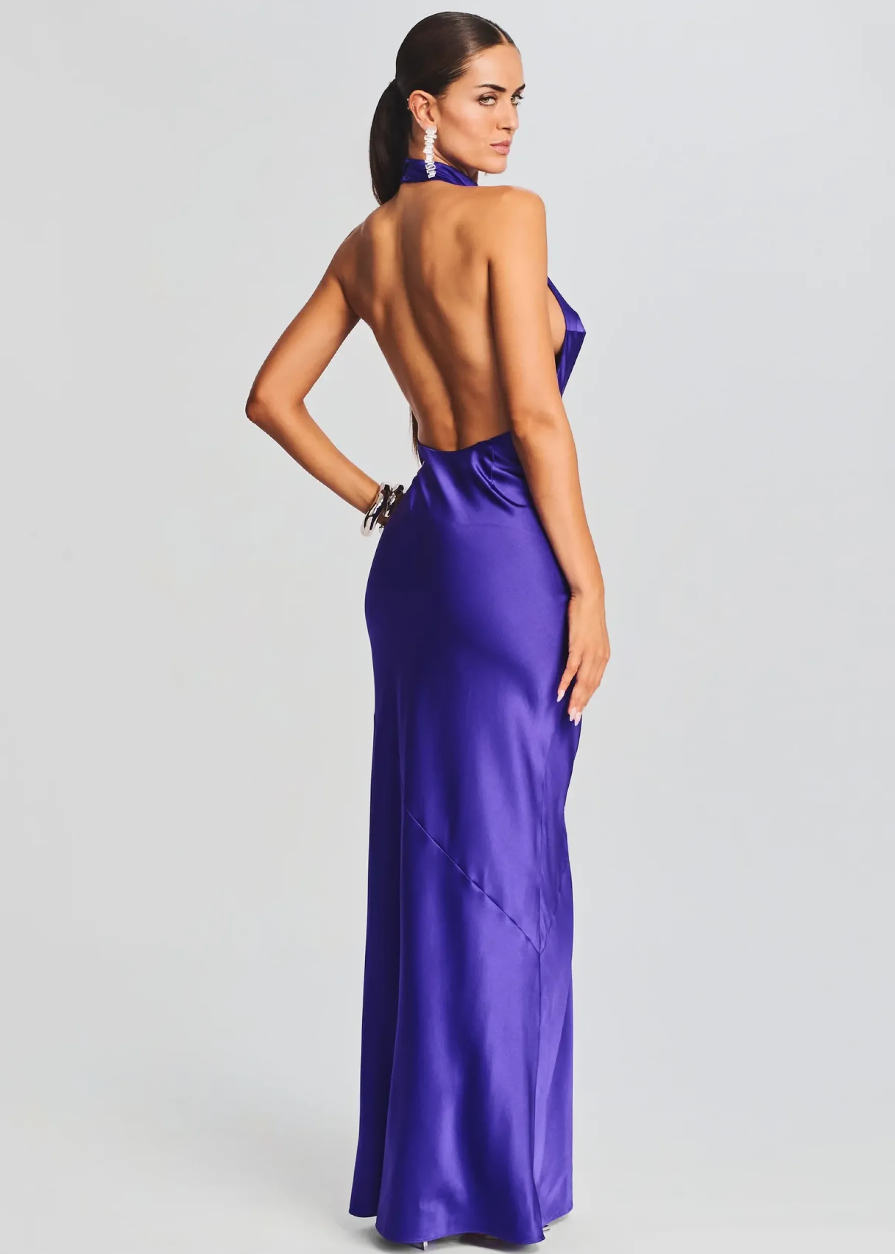 Retrofete Phera Maxi Dress Violet Indigo Cheap