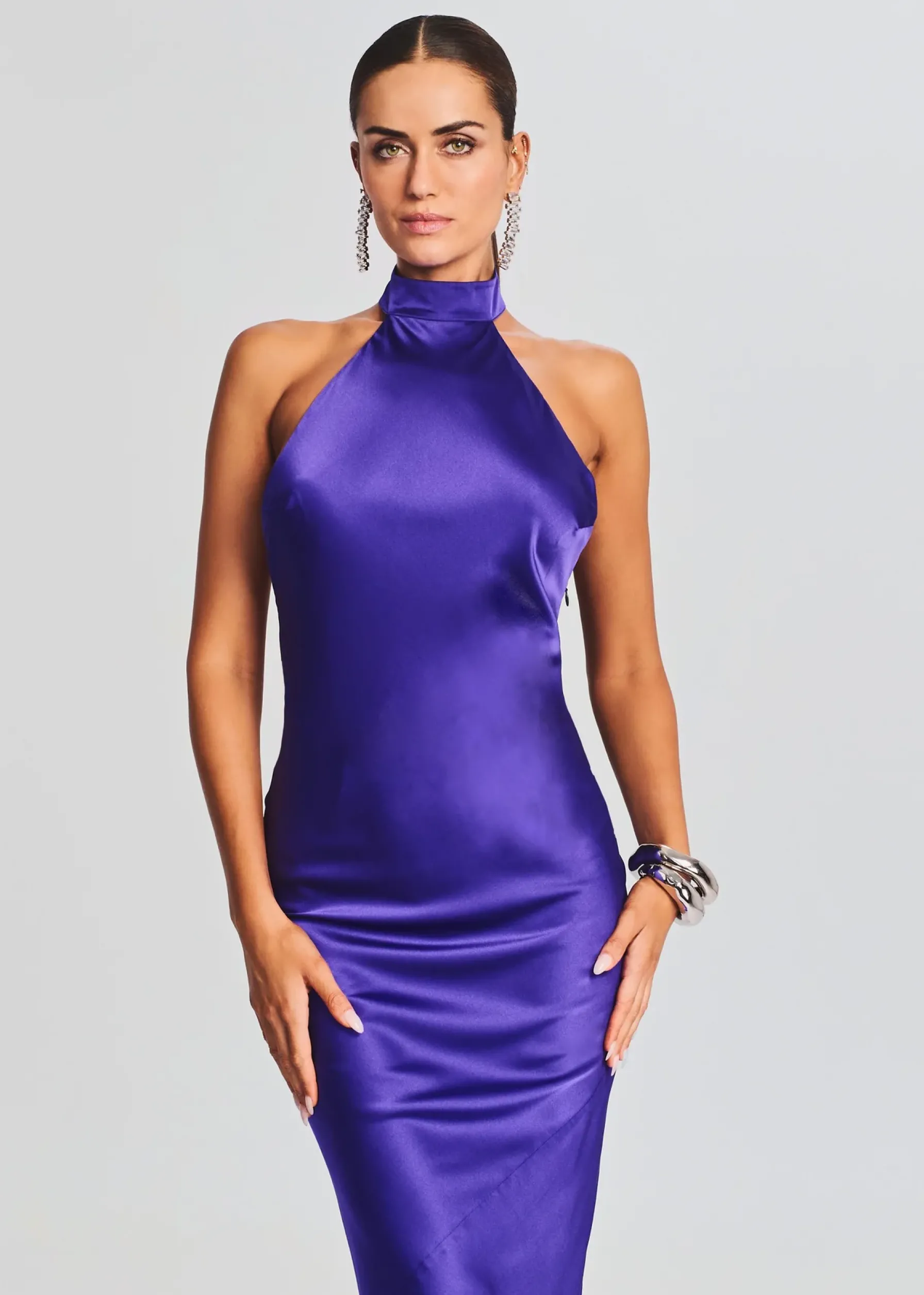 Retrofete Phera Maxi Dress Violet Indigo Cheap