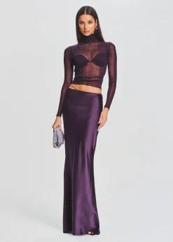 Retrofete Piper Sweater Eggplant Shop