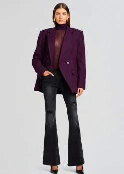 Retrofete Piper Sweater Eggplant Shop
