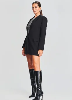 Retrofete Raven Blazer Black Flash Sale