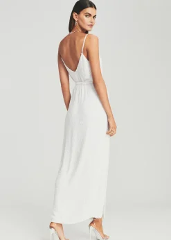 Retrofete Rebecca Dress Moonglow White Cheap