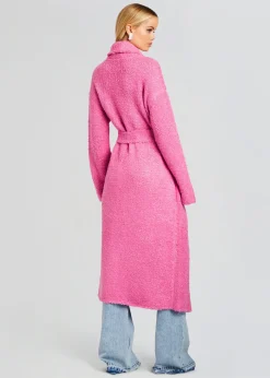 Retrofete Reed Boucle Cardigan Malibu Pink Outlet