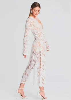 Retrofete Reet Lace Kaftan White Fashion