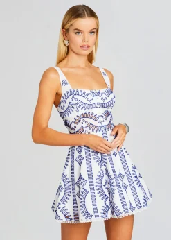 Retrofete Ricka Short Dress Klein Blue Best Sale
