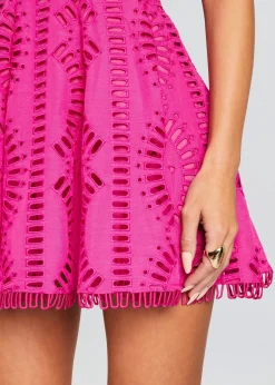 Retrofete Ricka Short Dress Hot Pink Fashion