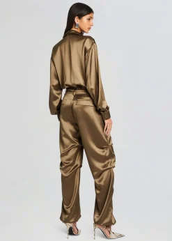 Retrofete Robin Jumpsuit Military Green Fashion