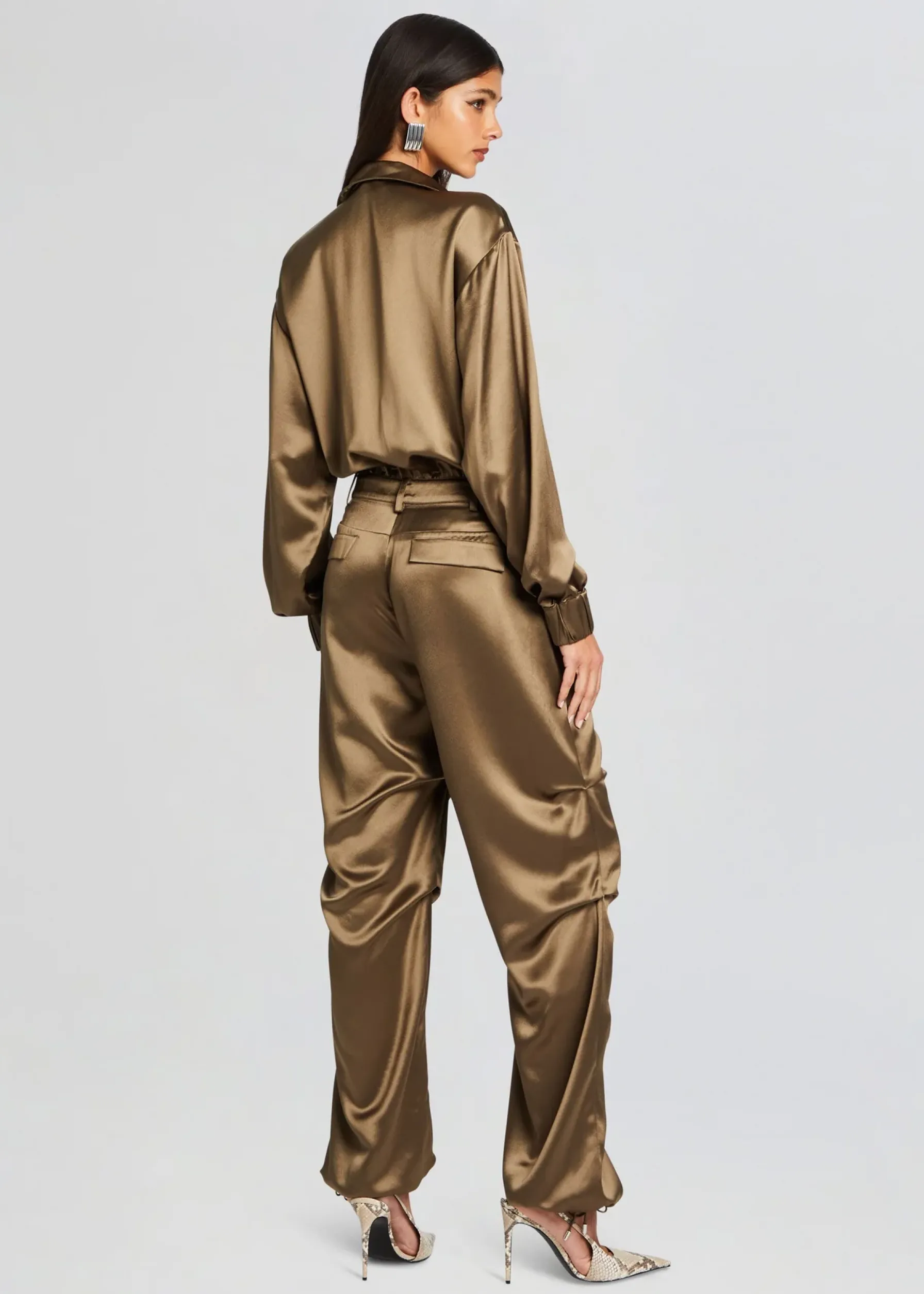 Retrofete Robin Jumpsuit Military Green Fashion