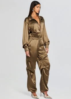 Retrofete Robin Jumpsuit Military Green Sale
