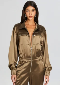 Retrofete Robin Jumpsuit Military Green Sale