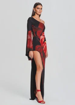 Retrofete Romina Dress Red Anthurium Flash Sale