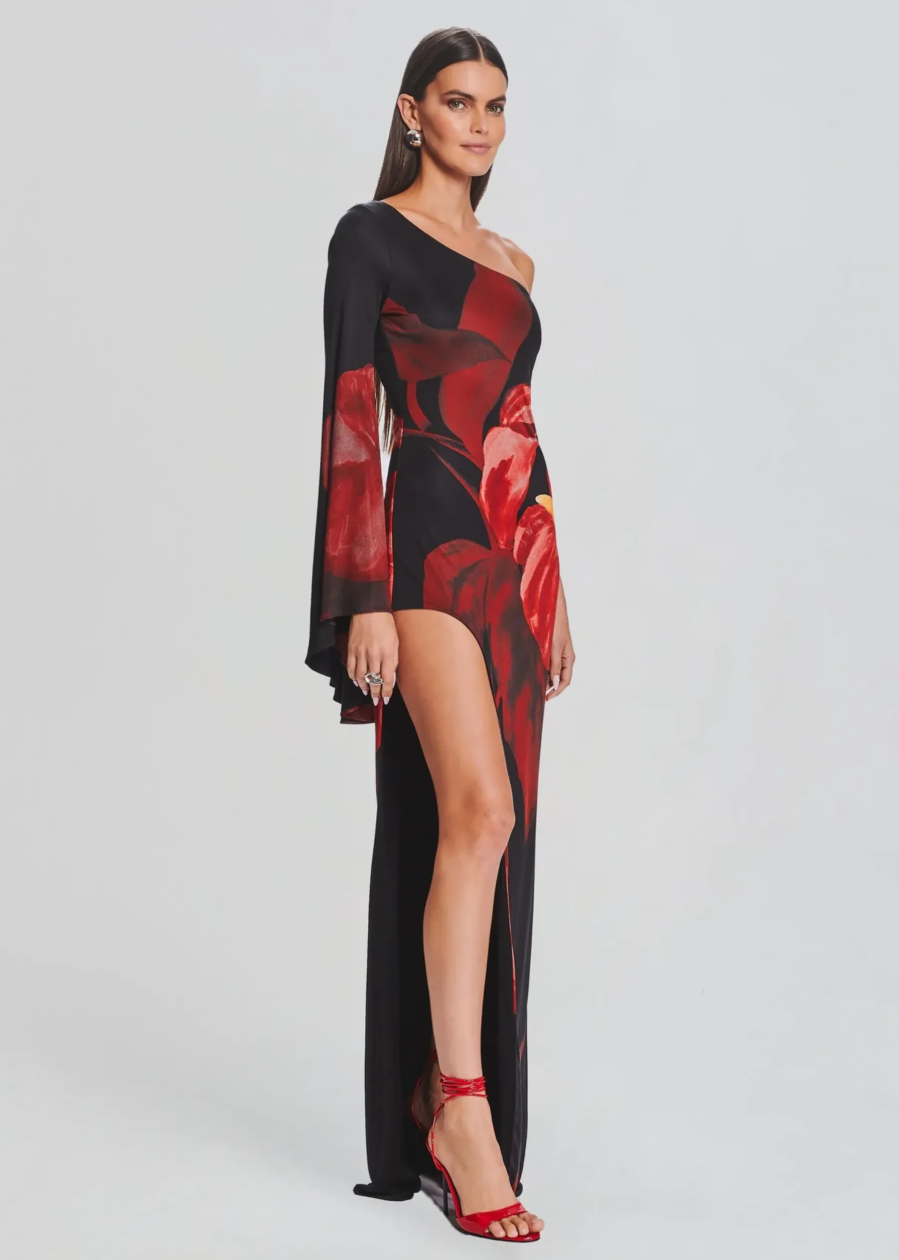 Retrofete Romina Dress Red Anthurium Flash Sale