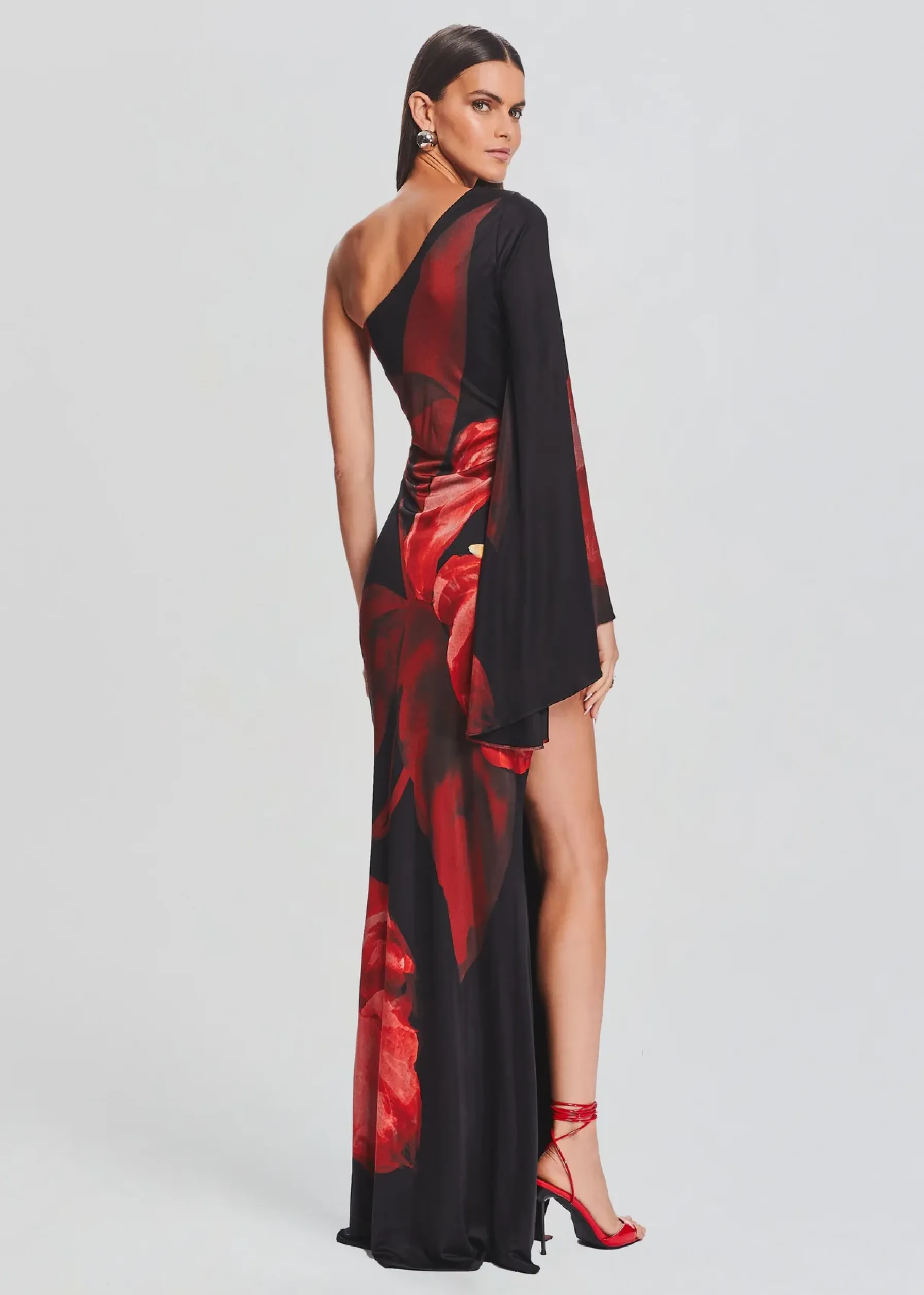 Retrofete Romina Dress Red Anthurium Flash Sale
