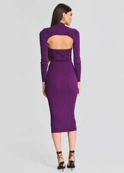 Retrofete Rosalina Rib Knit Set Royal Purple Fashion