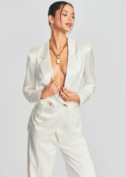 Retrofete Saige Blazer Ivory Online