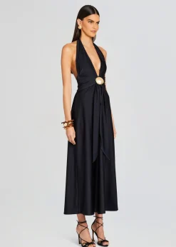 Retrofete Shelly Maxi Dress Black Flash Sale