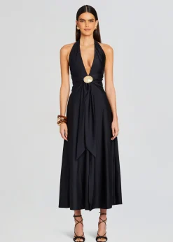 Retrofete Shelly Maxi Dress Black Flash Sale