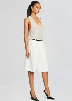 Retrofete Shye Silk Top White Best Sale