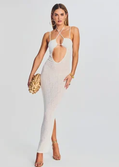 Retrofete Sia Dress White Best Sale