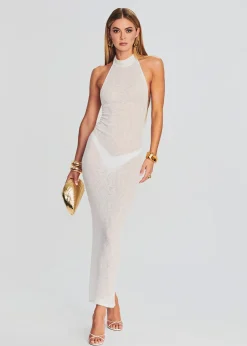 Retrofete Sofia Dress White Best Sale