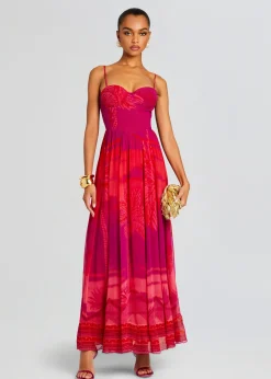 Retrofete Soma Long Dress Multicolor Best