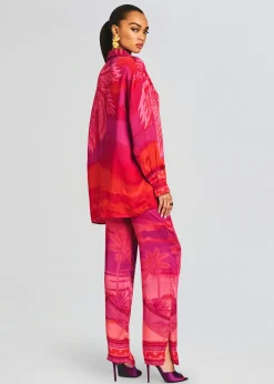 Retrofete Soma Oversized Shirt Multicolor Clearance