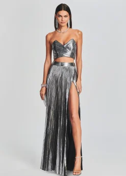 Retrofete Sophia Top Gunmetal Clearance