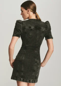 Retrofete Stasha Dress Obsidian Black Discount