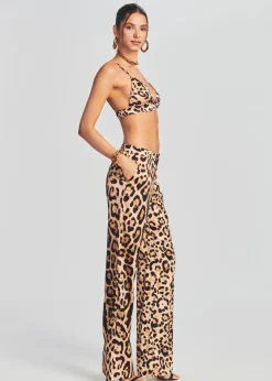 Retrofete Suki Silk Pant Leopard Combo Shop