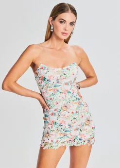 Retrofete Susan Mini Dress White Discount