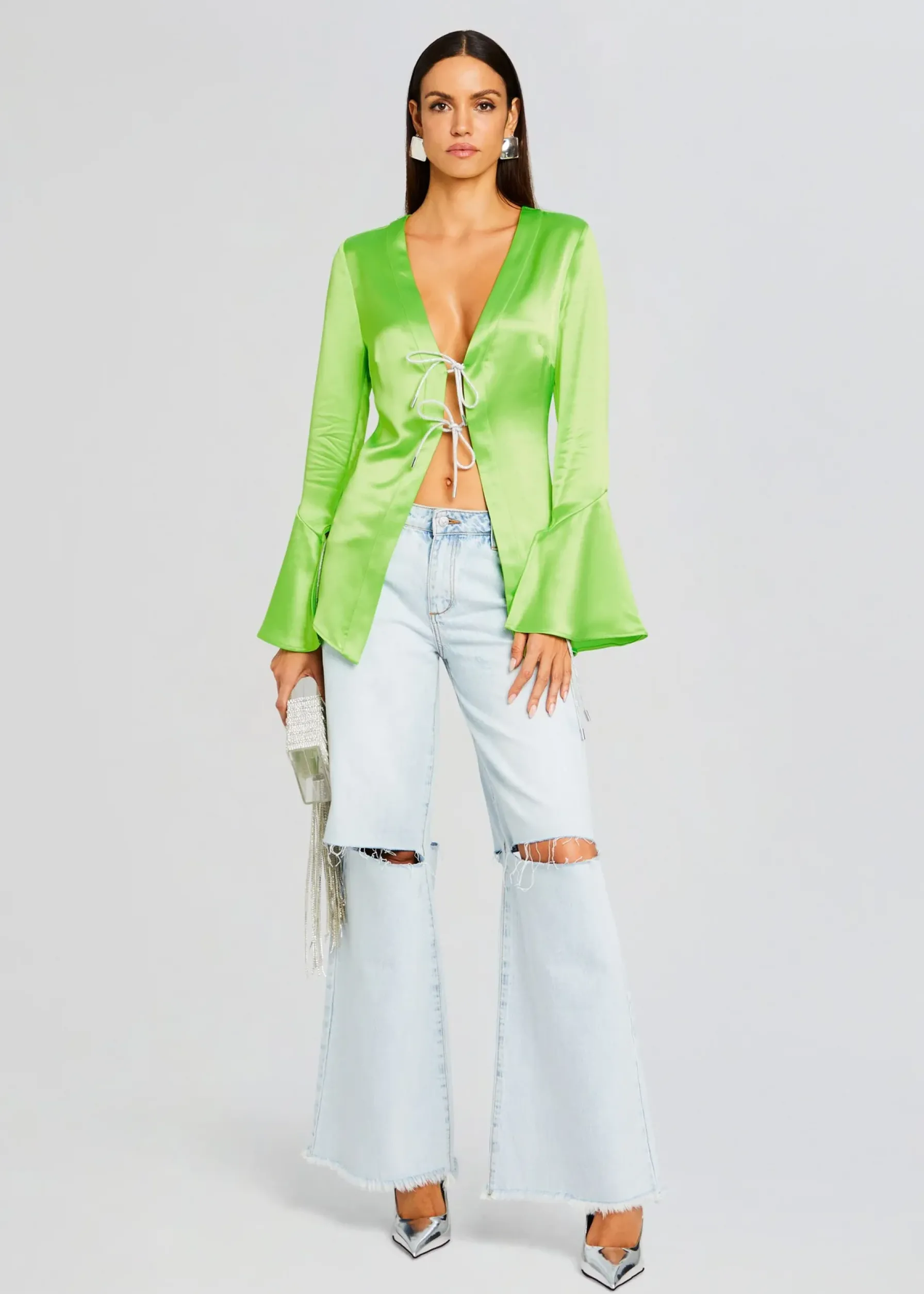 Retrofete Svea Blouse Fresh Lime Shop