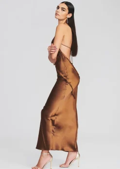 Retrofete Sylvia Dress Cognac Best